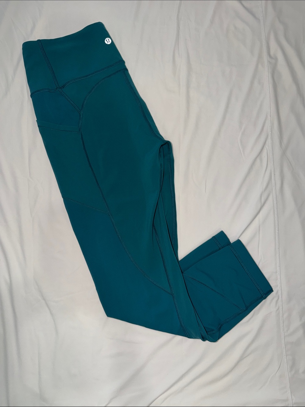 lululemon Teal Capri Leggings